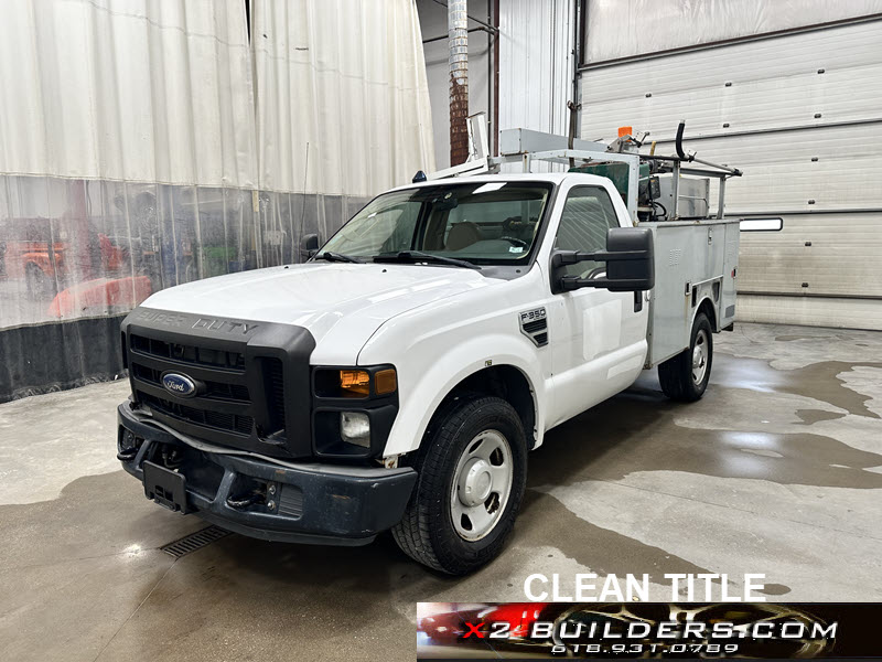 2008 Ford F-350 Super Duty XL Utility CLEAN TITLE